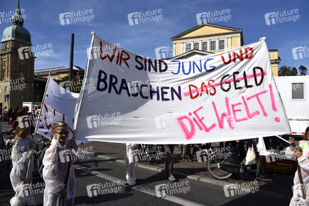 'Fridays for Future' Klimastreik in Darmstadt