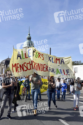 'Fridays for Future' Klimastreik in Darmstadt
