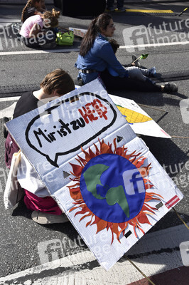 'Fridays for Future' Klimastreik in Darmstadt