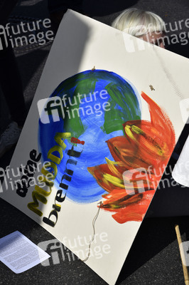 'Fridays for Future' Klimastreik in Darmstadt