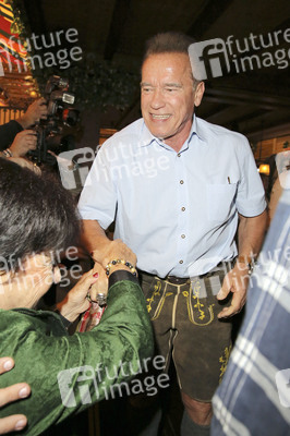 Arnold Schwarzenegger auf dem Oktoberfest 2019 in München
