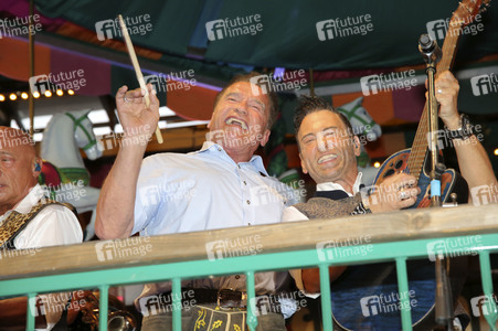 Arnold Schwarzenegger auf dem Oktoberfest 2019 in München