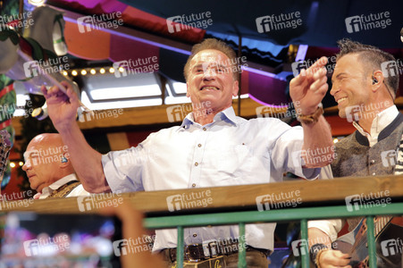 Arnold Schwarzenegger auf dem Oktoberfest 2019 in München