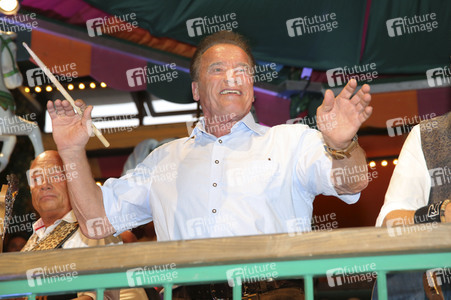 Arnold Schwarzenegger auf dem Oktoberfest 2019 in München