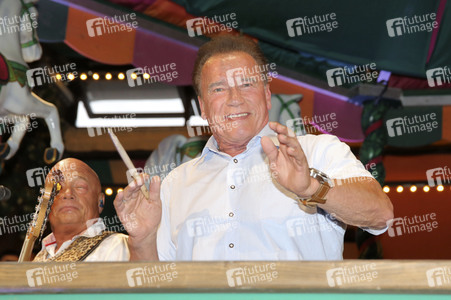 Arnold Schwarzenegger auf dem Oktoberfest 2019 in München