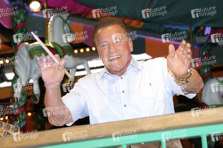 Arnold Schwarzenegger auf dem Oktoberfest 2019 in München