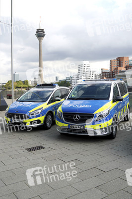 Vorstellung der neuen Streifenwagen der Polizei NRW in Düsseldorf