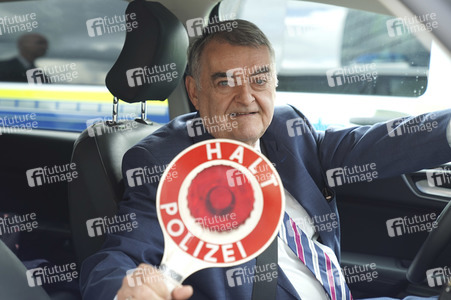 Vorstellung der neuen Streifenwagen der Polizei NRW in Düsseldorf