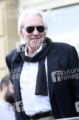 Ankunft von Donald Sutherland auf dem San Sebastian International Film Festival 2019