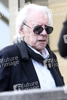 Ankunft von Donald Sutherland auf dem San Sebastian International Film Festival 2019