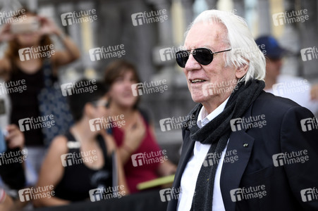 Ankunft von Donald Sutherland auf dem San Sebastian International Film Festival 2019
