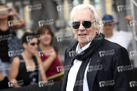 Ankunft von Donald Sutherland auf dem San Sebastian International Film Festival 2019
