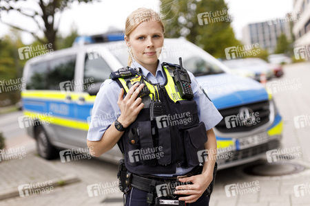 Vorstellung der Body-Cams für Polizisten in Köln