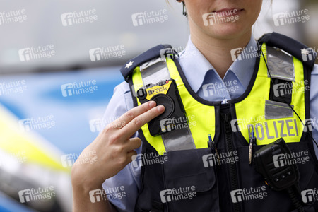 Vorstellung der Body-Cams für Polizisten in Köln