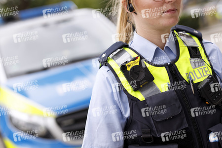 Vorstellung der Body-Cams für Polizisten in Köln