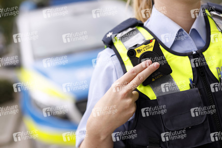 Vorstellung der Body-Cams für Polizisten in Köln