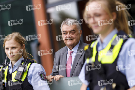 Vorstellung der Body-Cams für Polizisten in Köln