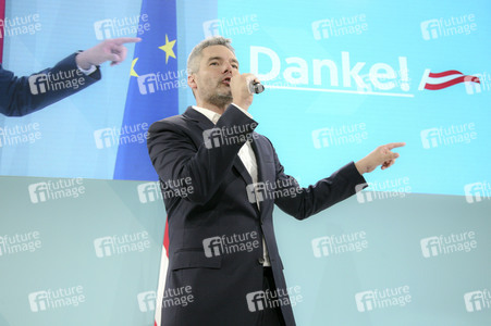 Wahlfeier der ÖVP in Wien