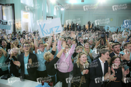 Wahlfeier der ÖVP in Wien