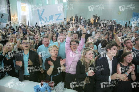 Wahlfeier der ÖVP in Wien