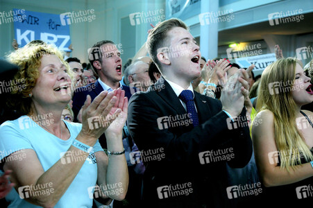Wahlfeier der ÖVP in Wien