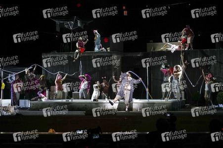 Fotoprobe 'Die lustigen Weiber von Windsor' in Berlin