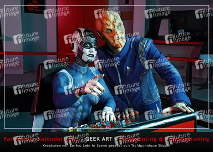 FARBKÖRPER Kalender 2020: Geek Art-Bodypainting und Transformaking