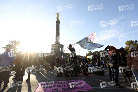 Extinction Rebellion Protestaktion in Berlin