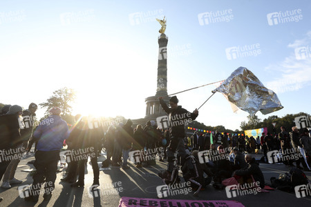 Extinction Rebellion Protestaktion in Berlin