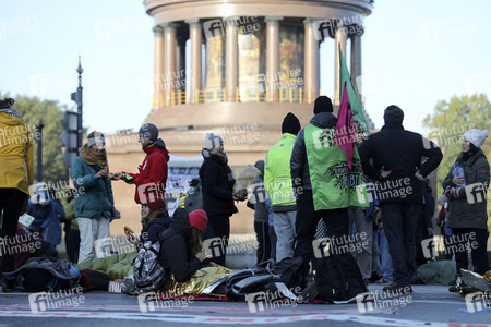 Extinction Rebellion Protestaktion in Berlin