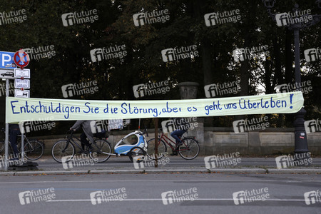 Extinction Rebellion Protestaktion in Berlin