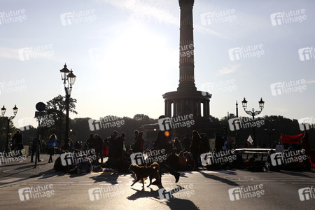 Extinction Rebellion Protestaktion in Berlin