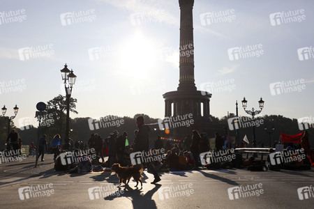 Extinction Rebellion Protestaktion in Berlin
