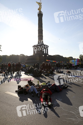Extinction Rebellion Protestaktion in Berlin