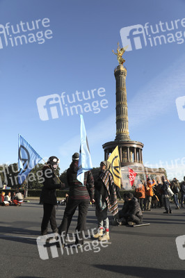 Extinction Rebellion Protestaktion in Berlin