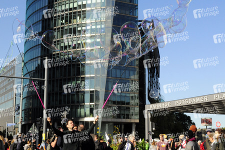 Extinction Rebellion Protestaktion in Berlin