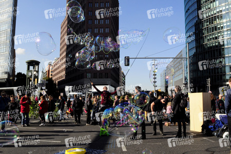 Extinction Rebellion Protestaktion in Berlin