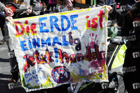 Extinction Rebellion Protestaktion in Berlin