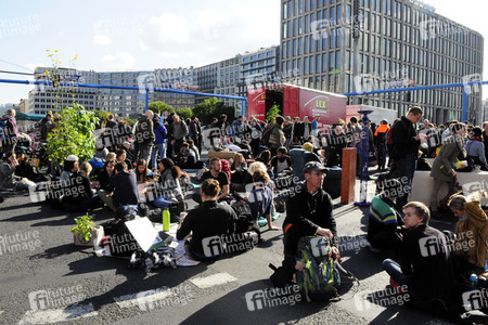 Extinction Rebellion Protestaktion in Berlin