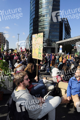 Extinction Rebellion Protestaktion in Berlin