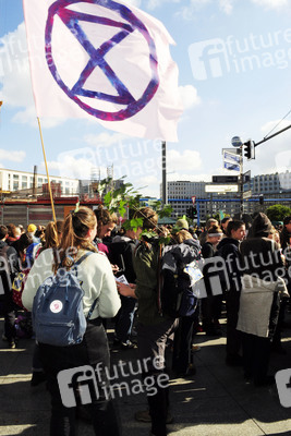 Extinction Rebellion Protestaktion in Berlin