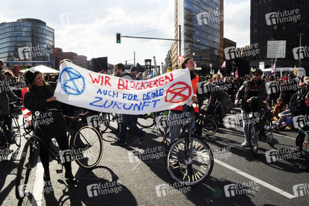 Extinction Rebellion Protestaktion in Berlin