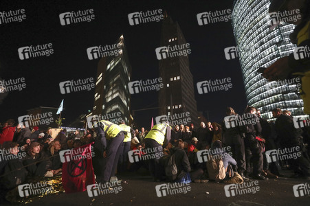 Extinction Rebellion Protestaktion in Berlin