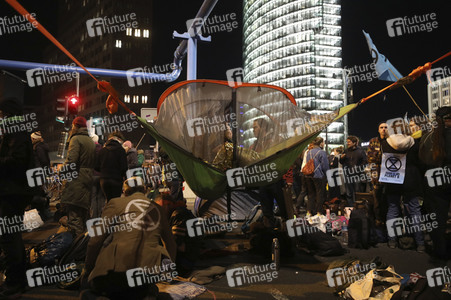 Extinction Rebellion Protestaktion in Berlin