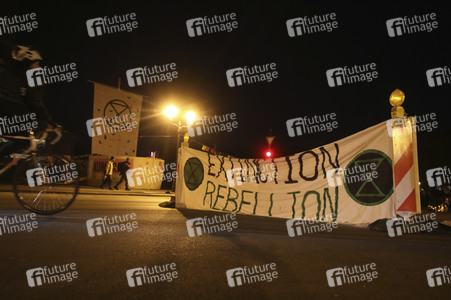 Extinction Rebellion Protestaktion in Berlin