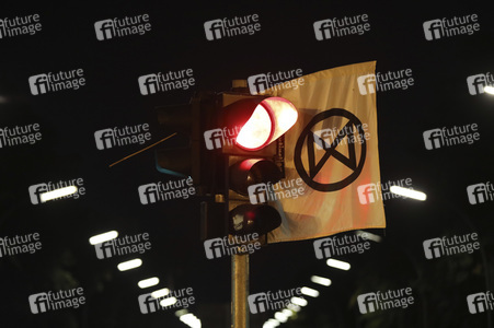 Extinction Rebellion Protestaktion in Berlin