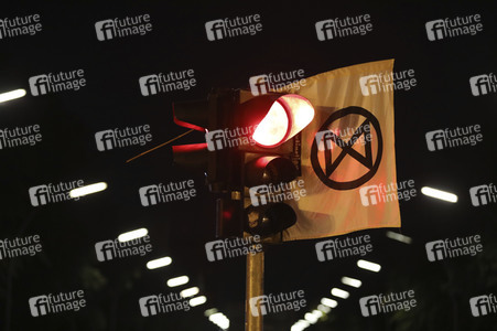 Extinction Rebellion Protestaktion in Berlin