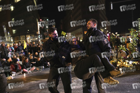 Extinction Rebellion Protestaktion in Berlin
