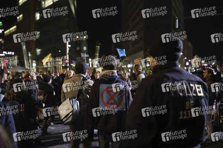 Extinction Rebellion Protestaktion in Berlin