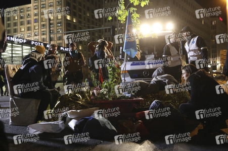 Extinction Rebellion Protestaktion in Berlin